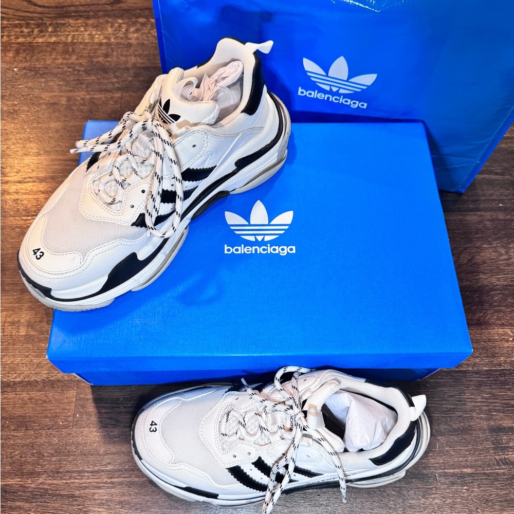100% Authentic Balenciaga x Adidas Shoes